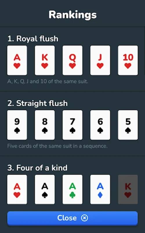 Digital Poker Chips for Android - Uninterrupted Texas Hold'em