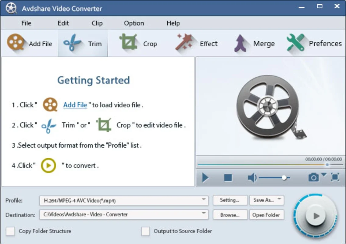 Avdshare Video Converter for Windows - Versatile Multimedia Conversion