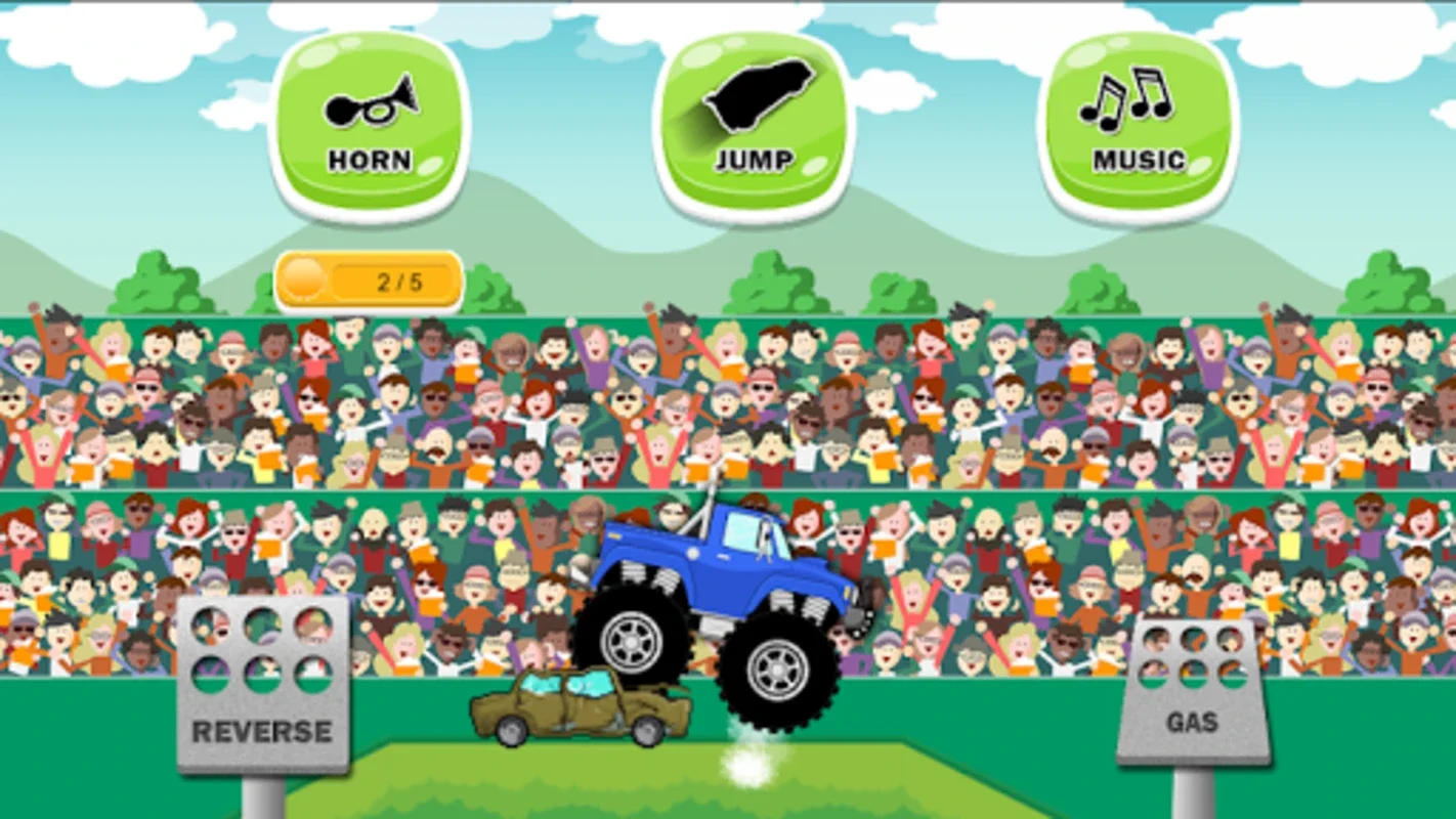 Monster Truck Game for Kids on Android: Simple Controls and Endless Fun