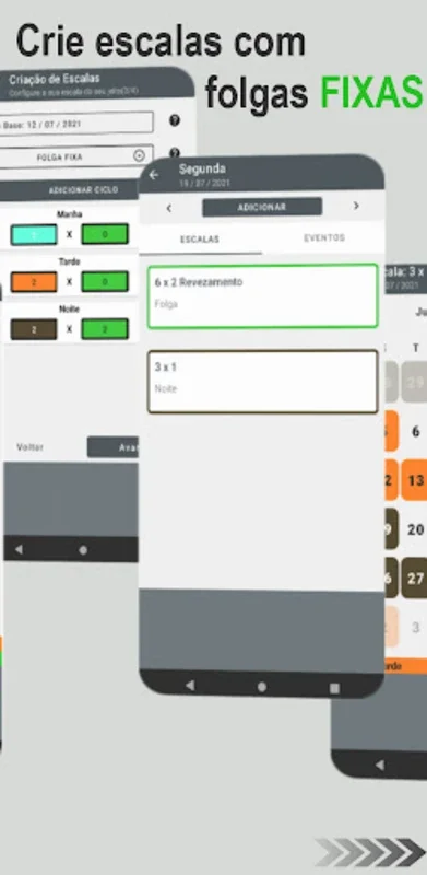 Sua Escala de Trabalho for Android - Efficient Shift Scheduling