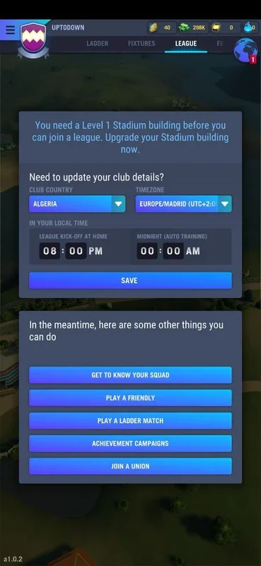 Blackout Rugby Manager for Android - Manage Your Rugby Club to Success