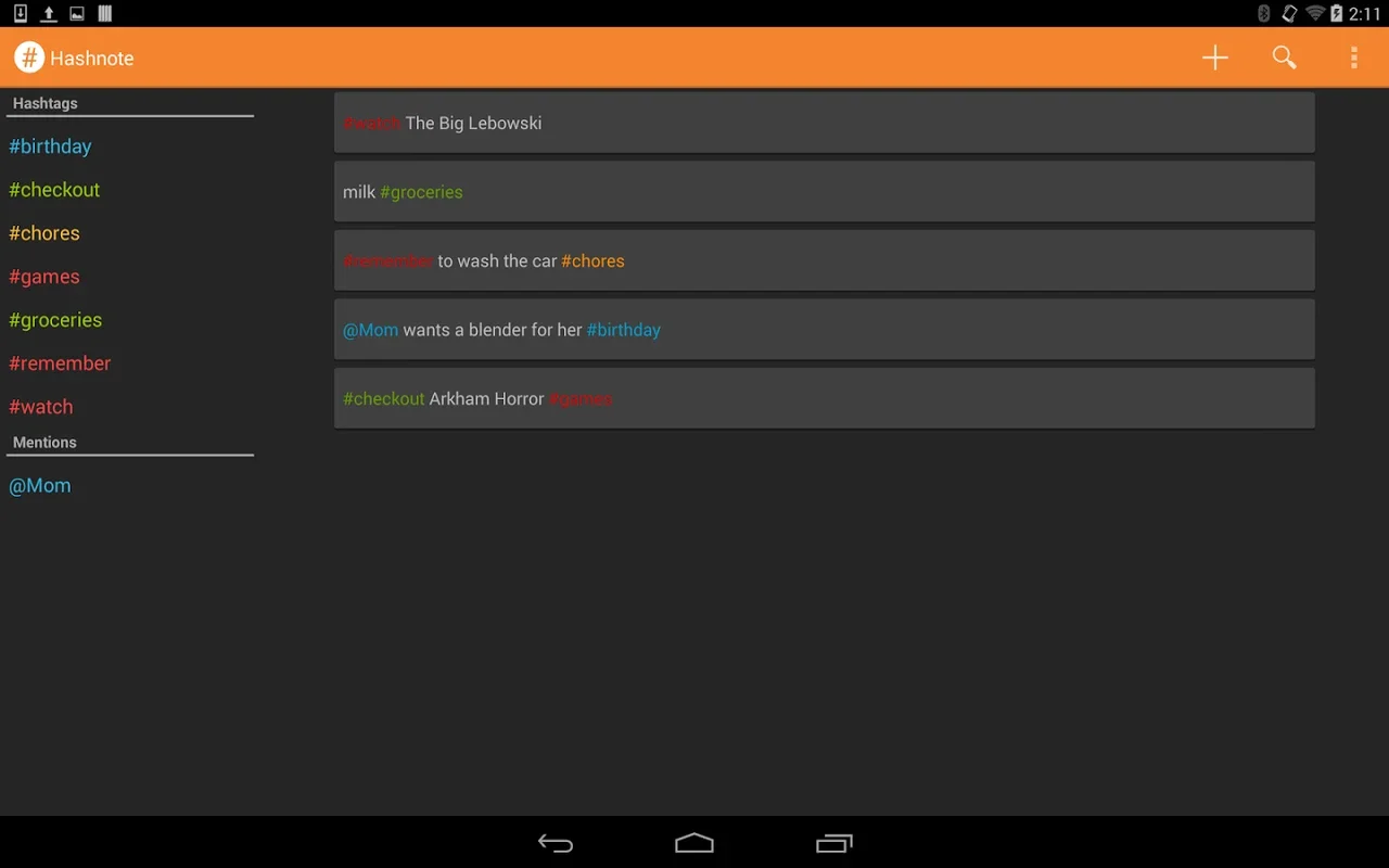 Hashnote for Android - Streamline Your Note-Taking