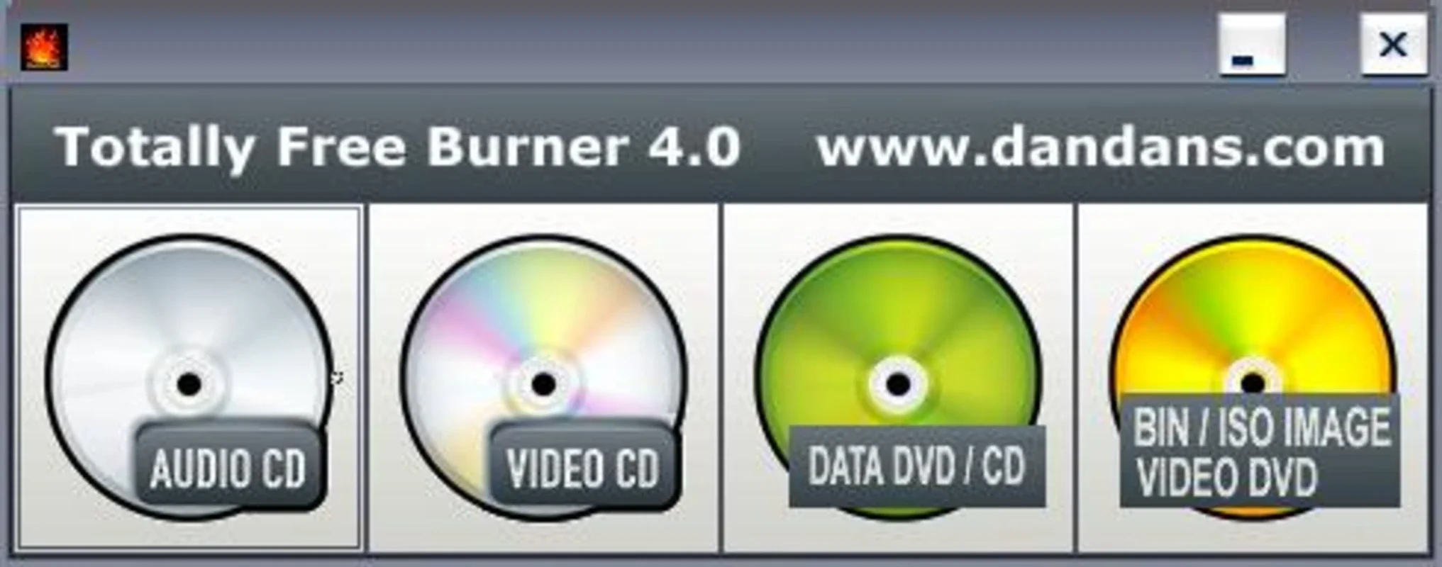 Totally Free Burner for Windows: Basic and Resource - Friendly