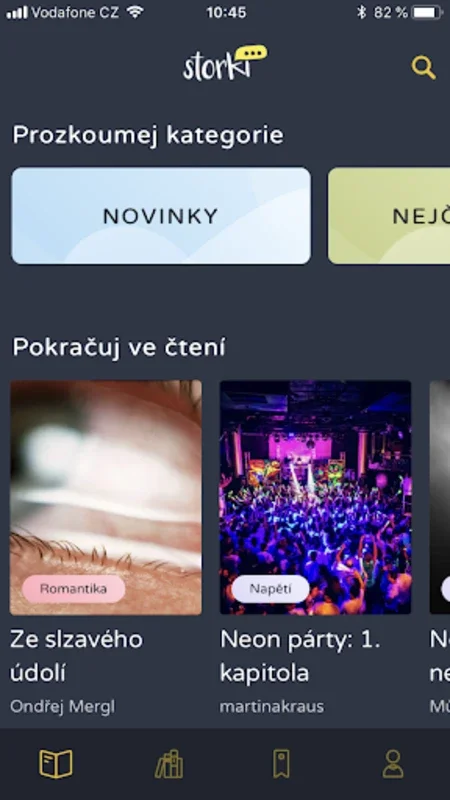 Storki: Chat Fiction Stories for Android - Engaging Chat Stories