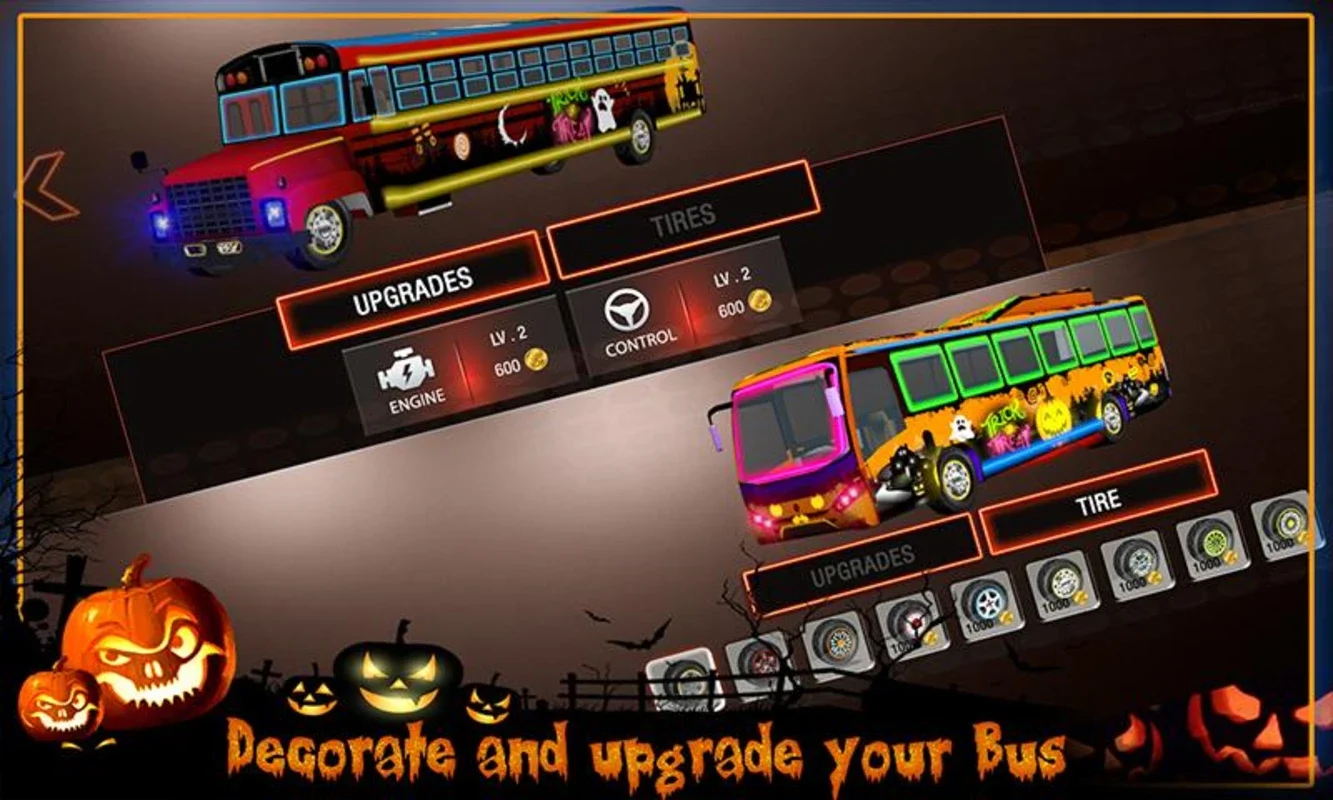 Halloween Party Bus Driver 3D for Android - Spooky Driving Fun