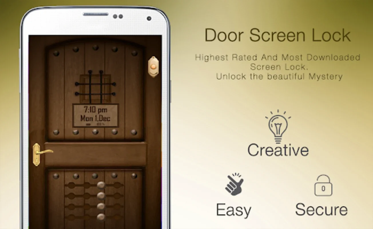 Door Lock Screen - Fingerprint for Android: Secure & Stylish