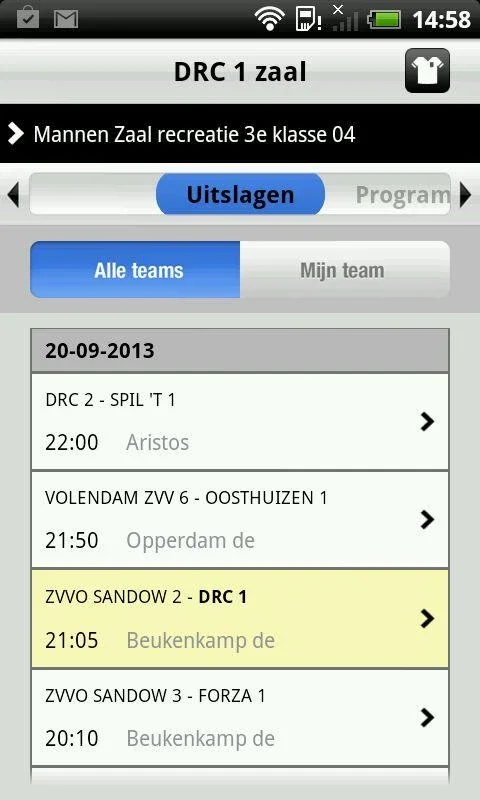 Voetbal.nl for Android: Enhancing Dutch Amateur Football