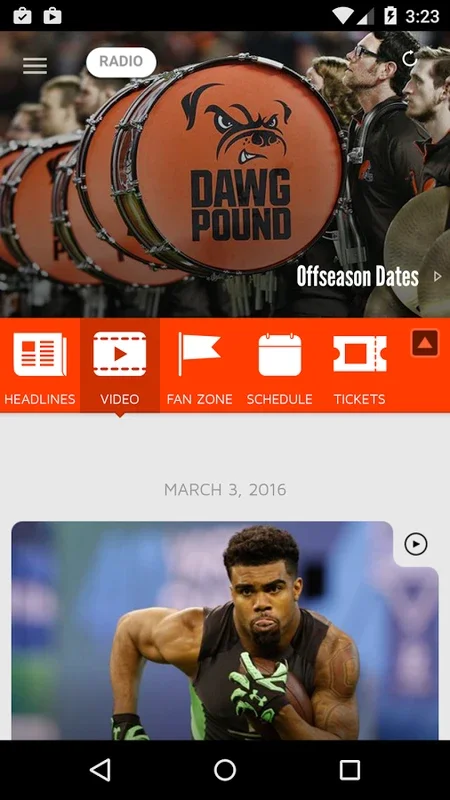 Browns App for Android - Stay Connected with the Team