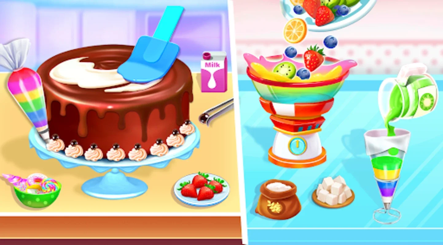 Ice Cream Cake & Baking Games for Android - A Sweet Baking Experience