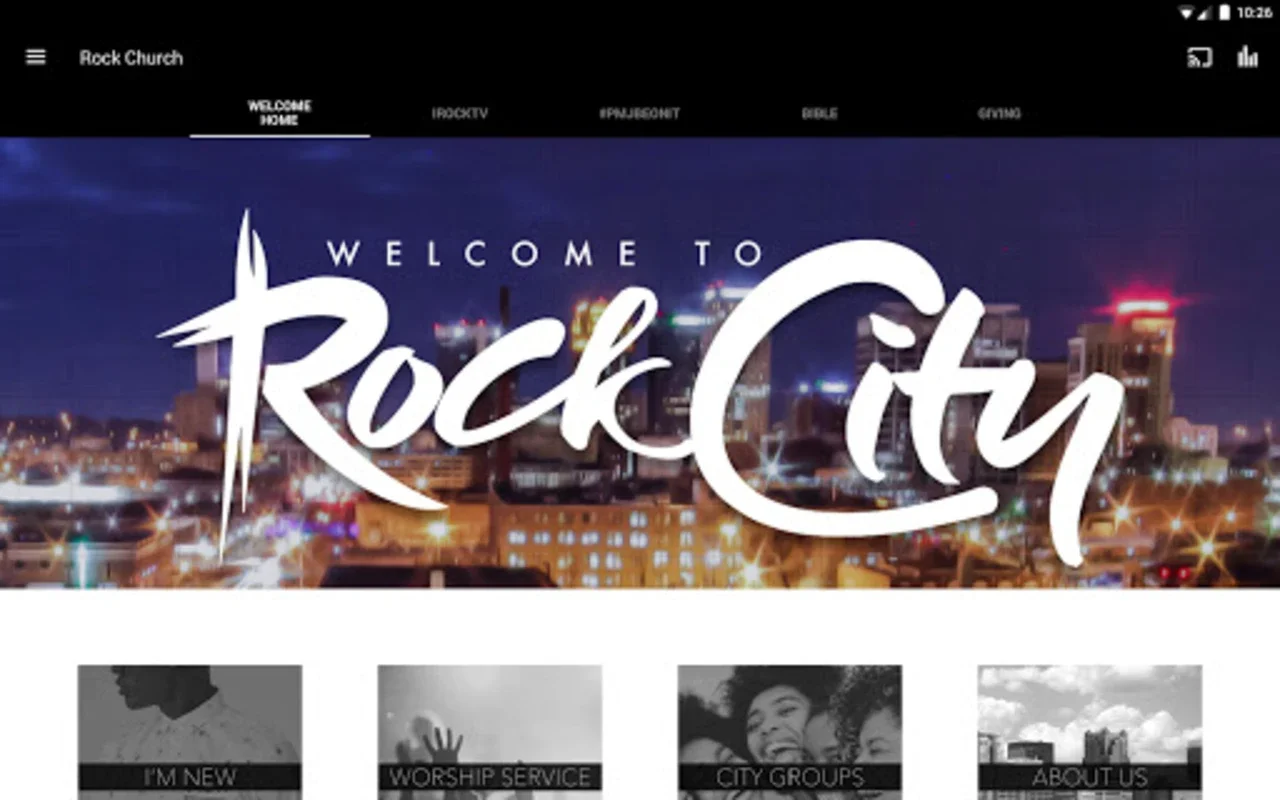 Rock City for Android - Spiritual Enrichment App