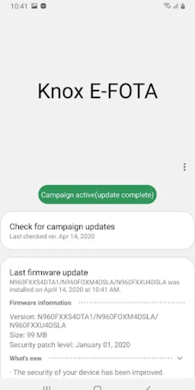 Knox E-FOTA for Android - Manage Enterprise Mobile OS