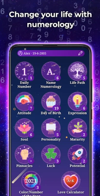 Numerology for Android - Uncover Life Insights