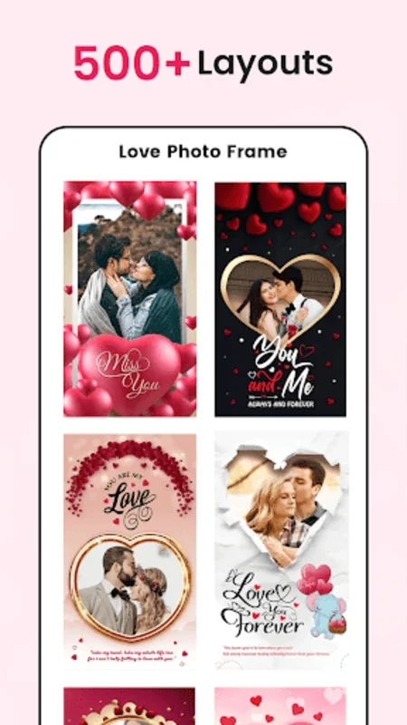 Love Photo Frame for Android - Beautify Your Romantic Photos