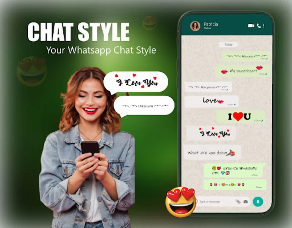 Chat Style for whatsapp :Fonts - Android Font Customization App