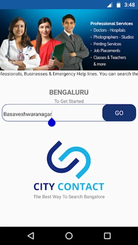 City Contact - Local Services for Android: Connect Locally