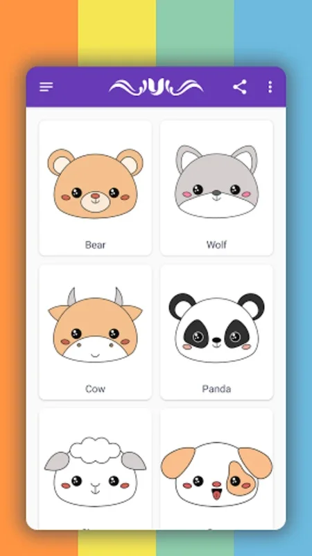 How to draw cute animals for Android - Download the APK from AppHuts