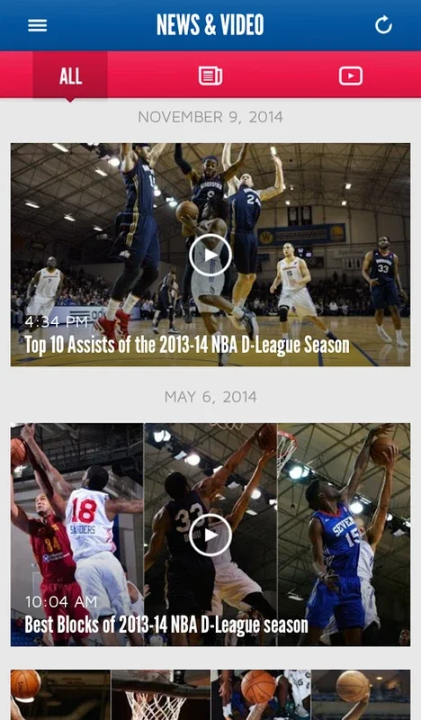 NBA D-League for Android - Stay Updated with Live Games