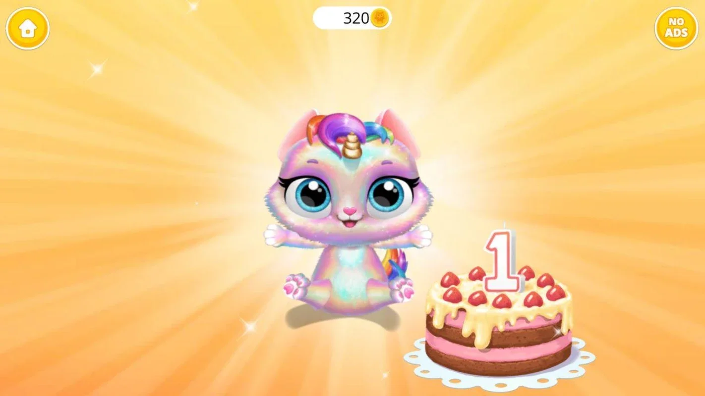 Twinkle Unicorn Cat Princess for Android - A Magical Pet Care App