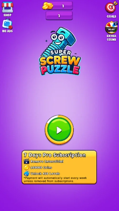 Super screw puzzle for Android - Enhance Cognitive Skills