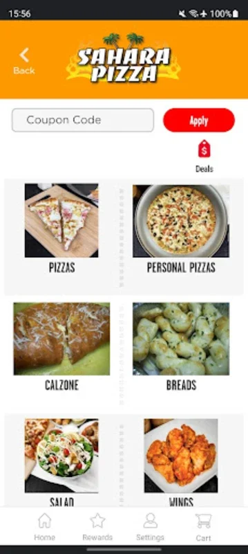 Sahara Pizza for Android: Order Gourmet Food Easily