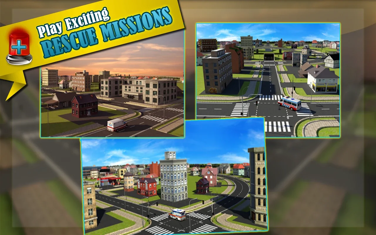 Ambulance Rescue Simulator 3D for Android - Lifesaving Experience