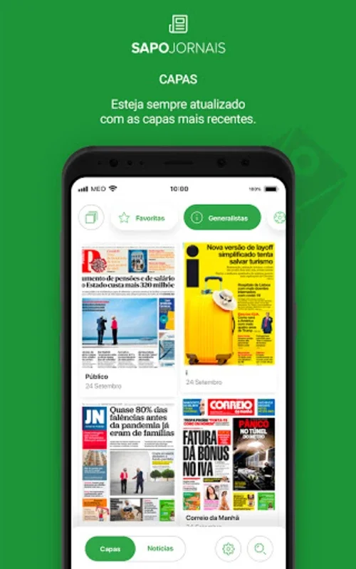 Jornais for Android - Comprehensive Global News App