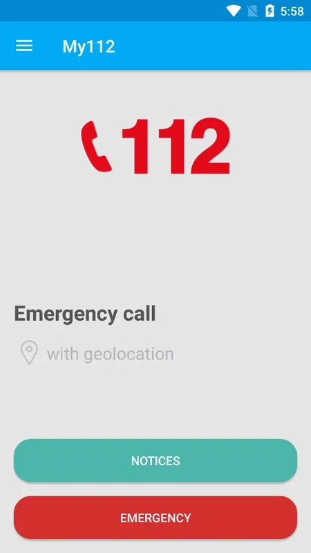 My 112 for Android - Stay Connected in Emergencies