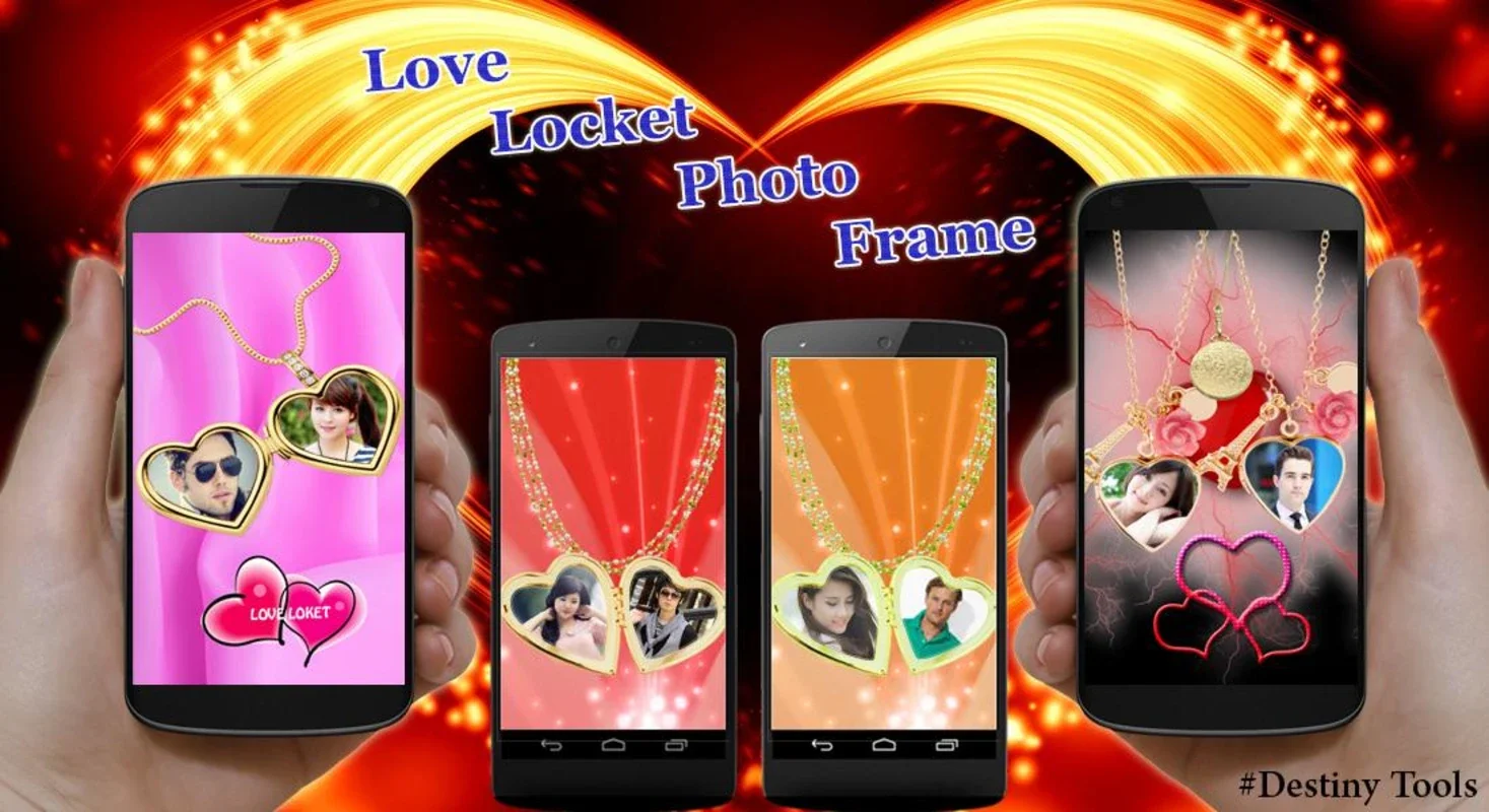 Love Locket Photo Frame for Android - Personalized Creations