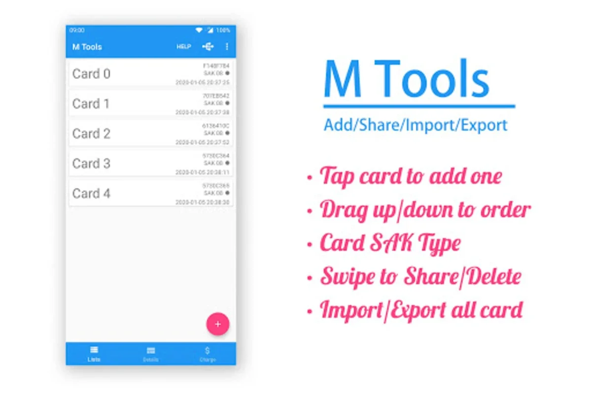 MTools - Mifare ACR122 PN532 for Android - No Download Needed