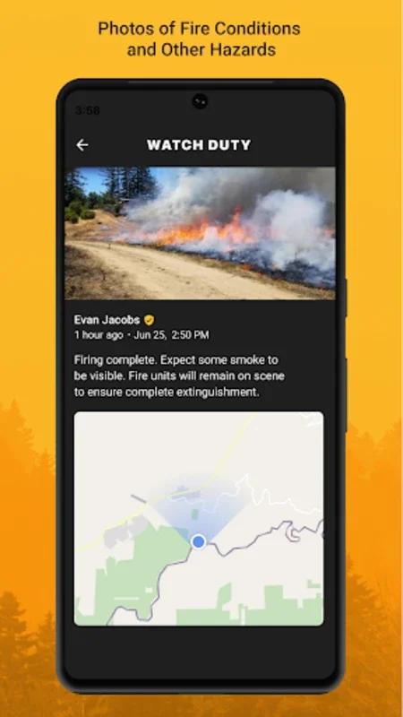 Watch Duty for Android - Real-Time Wildfire Monitoring