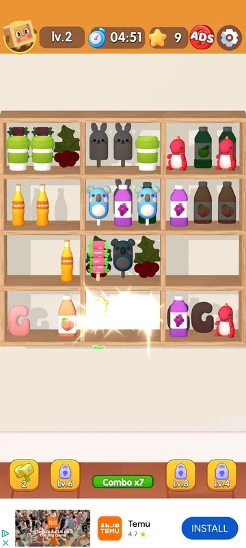 Goods Sort for Android - Sort Items and Score Points