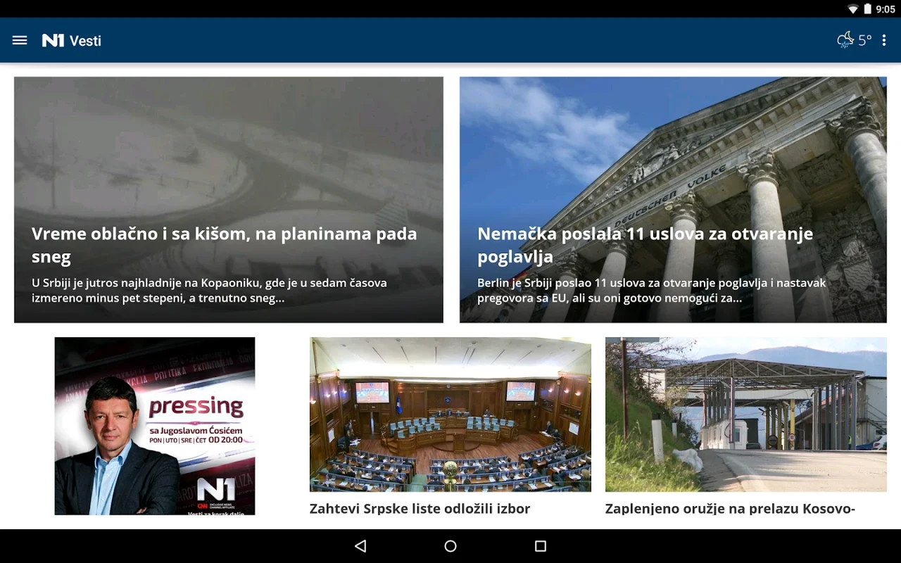 N1 info for Android - Stay Updated with Balkan News