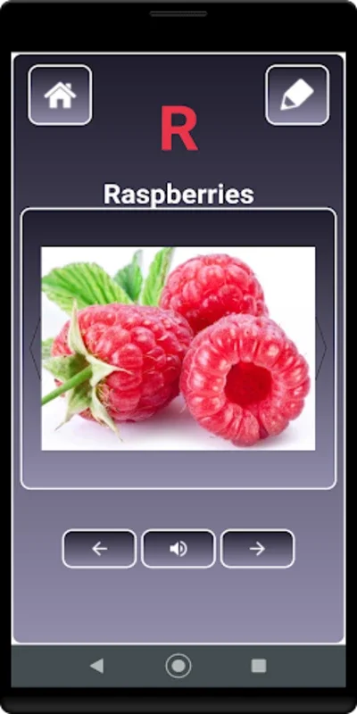 AtoZ Fruits Name for Android - Ideal for Children's Fruit Learning