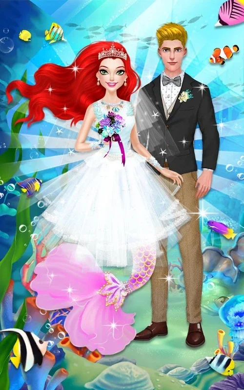 Wedding Salon - Mermaid Bride for Android - Create Stunning Mermaid Bridal Looks