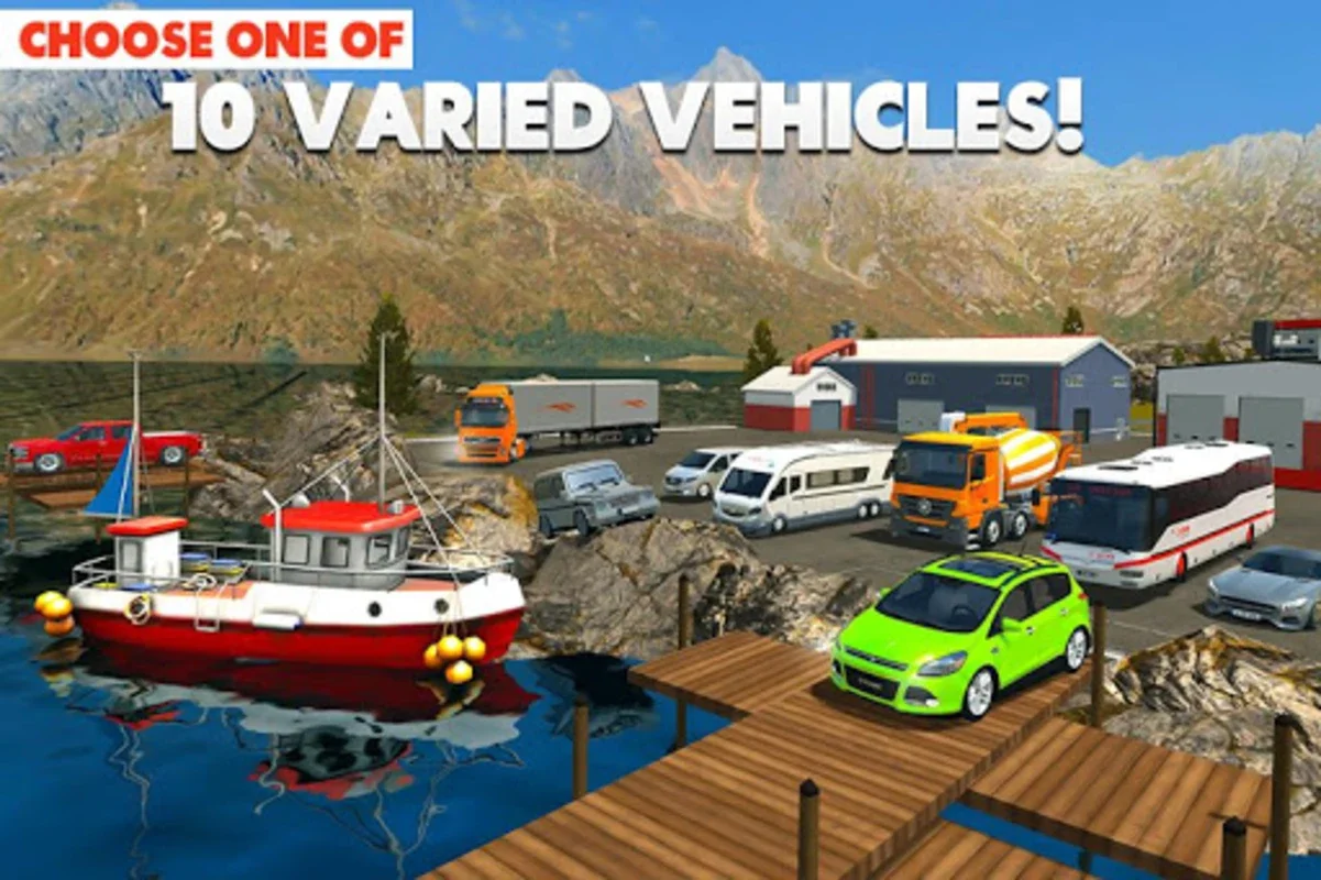 Driving Island: Delivery Quest on Android - Immersive Island Driving