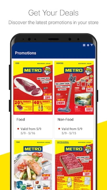 METRO Companion for Android - Seamless Shopping Tool