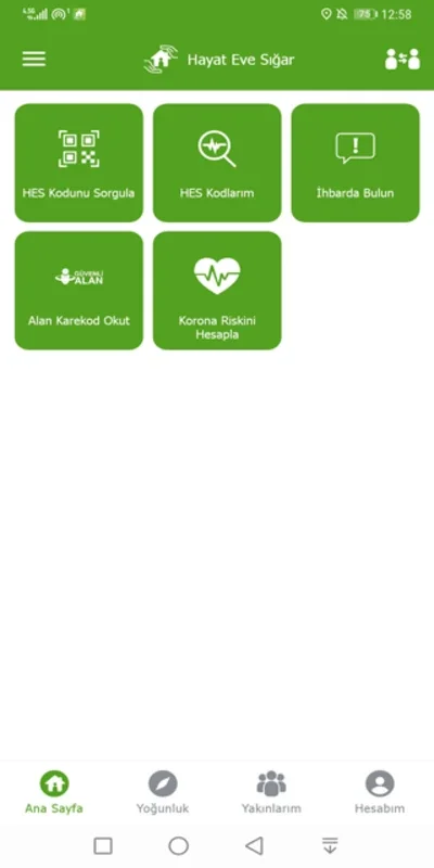 Hayat Eve Sığar for Android - A COVID-19 Management Solution