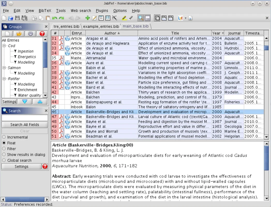 JabRef for Mac - Efficient Bibliography Management