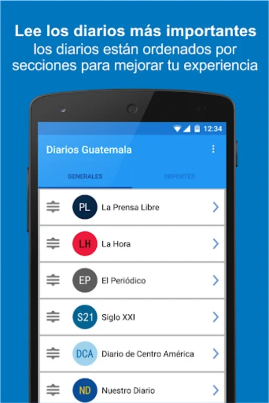 Diarios Guatemala for Android - Comprehensive News App