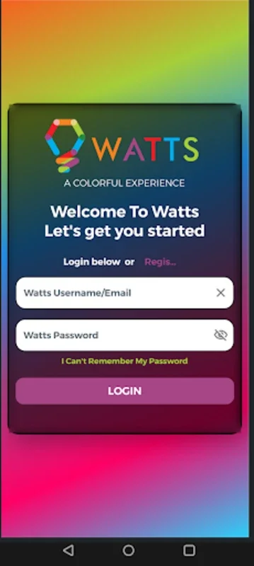 Watts 2.0 for Android - Seamless Smart Lighting Control