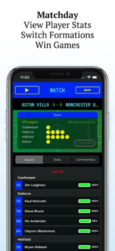 Retro Football Management for Android - No Downloading Required