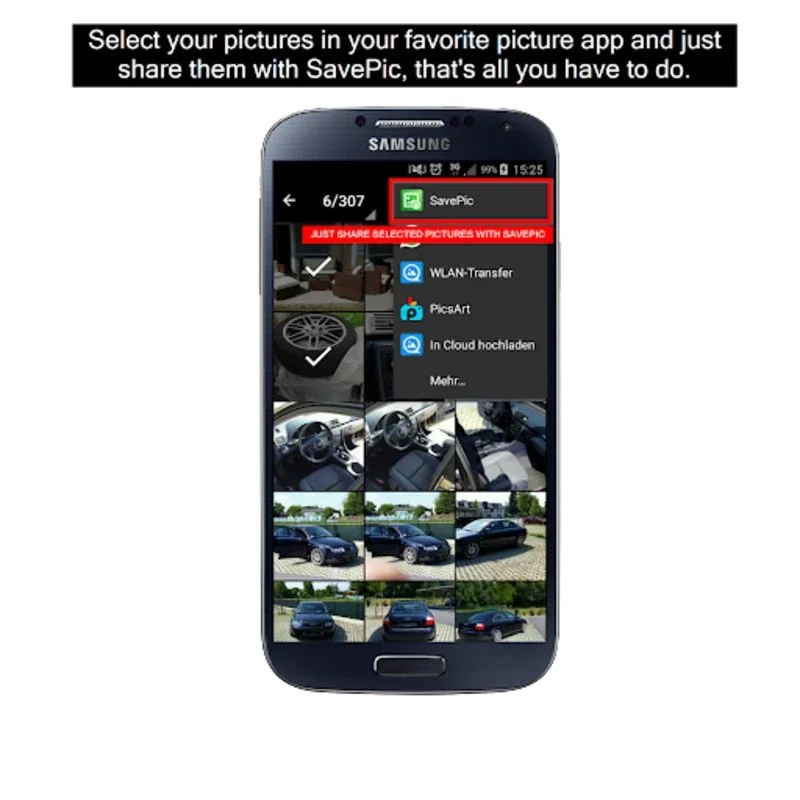 SavePic for Android: Secure Photo-Sharing App