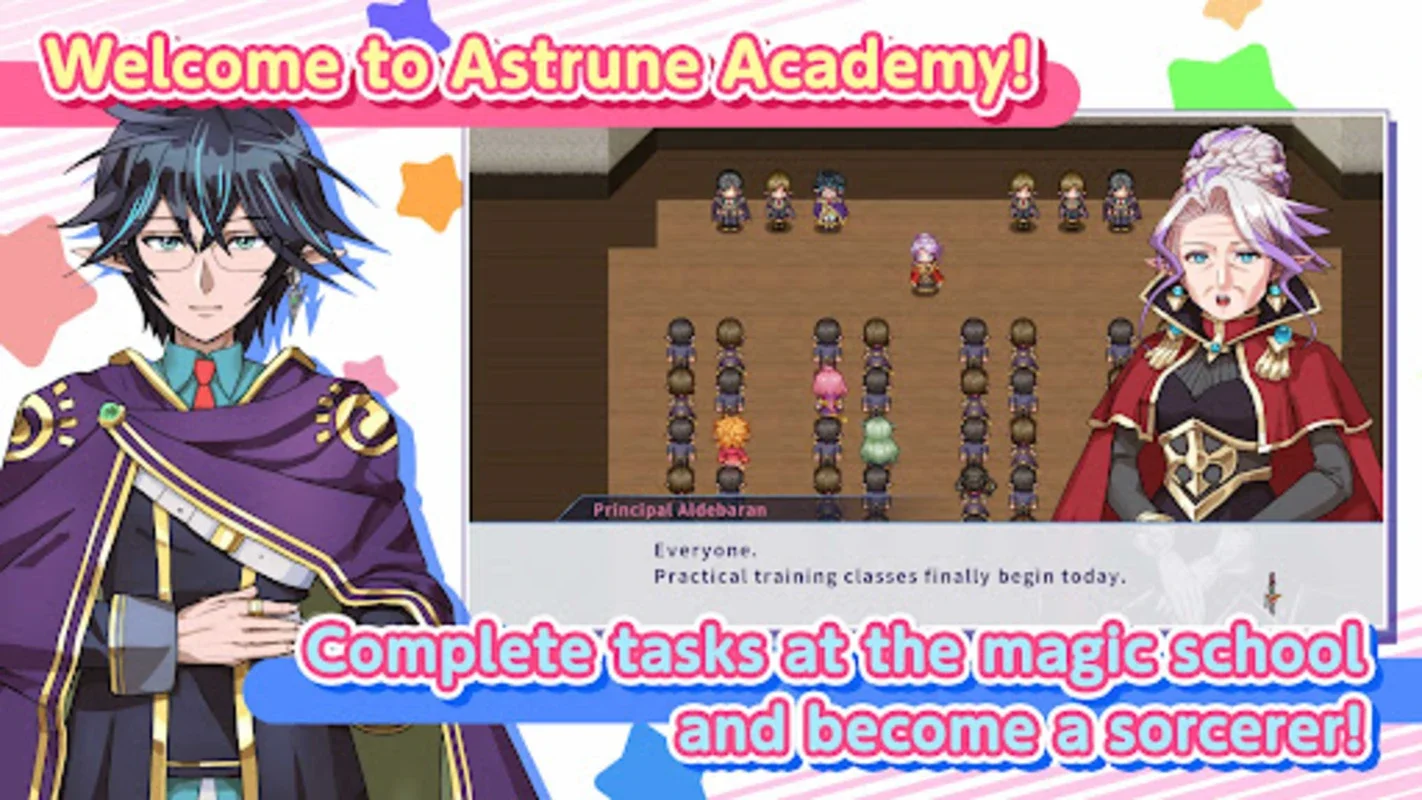 RPG Astrune Academy for Android - Immersive Magic RPG