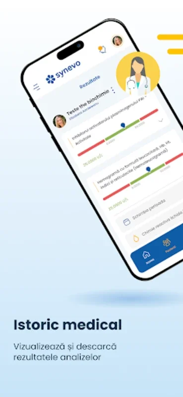 MySynevo for Android - Manage Your Medical Tests Intuitively