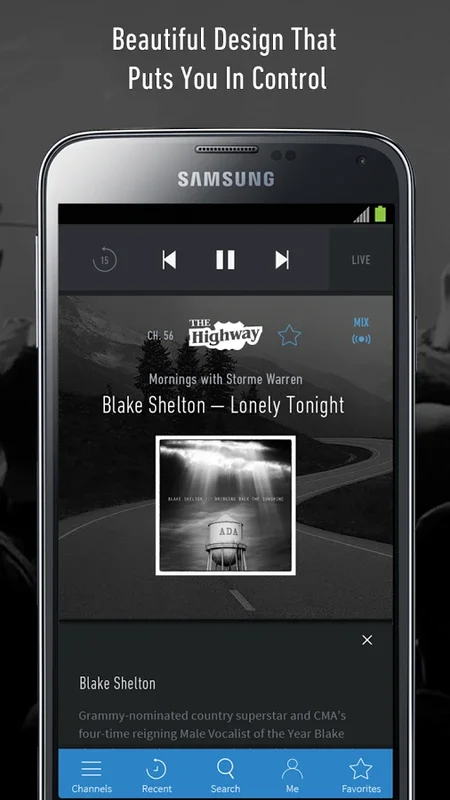 SiriusXM for Android - Enjoy 130+ Radio Stations