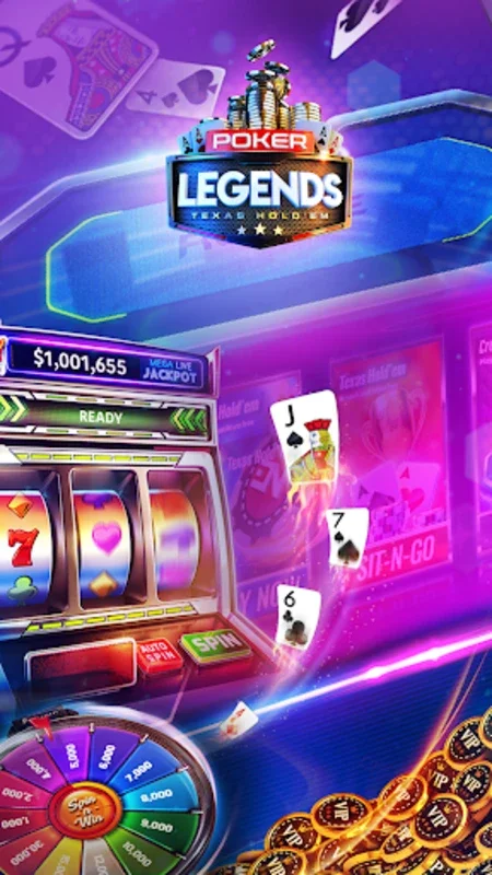 Poker Legends - Texas Hold'em for Android - No Downloading Required