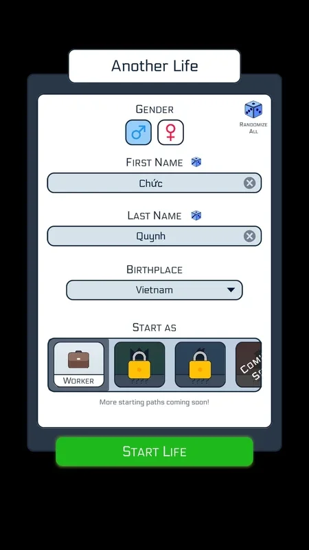 Another Life for Android - A Life Simulation Game