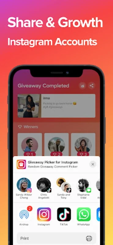 Giveaway Picker for Android - Streamline Instagram Giveaways