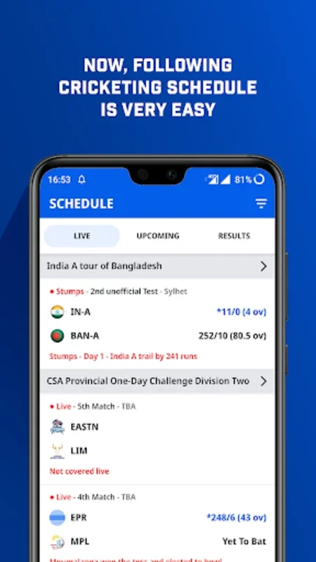 CricTracker for Android - Stay Updated with Live Cricket