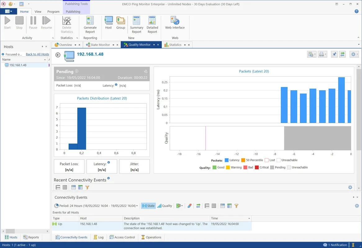 EMCO Ping Monitor for Windows - Monitor Network Connectivity